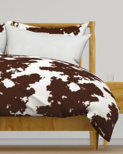 realistic cowhide duvet cover from the mad craft duckie studio realistic cowhide duvet cover from the mad craft duckie studio